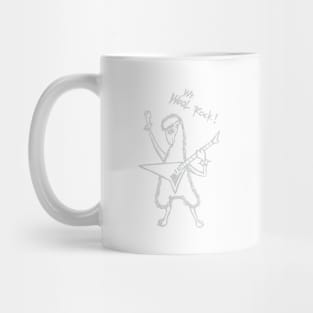 Heavy Metal Band Sheep Guitarist Guitar Playing Pun Quote Mug